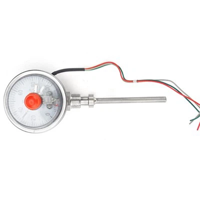 Termometr bimetaliczny ze stykiem elektrycznym